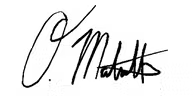 Olivia Materetsky's signature